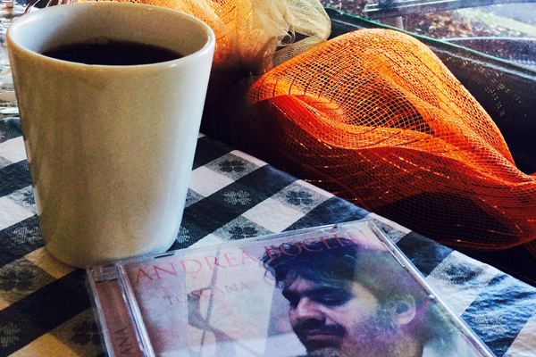 Coffee, Bocelli and a Sunshine Kinda Smile&nbsp;:)